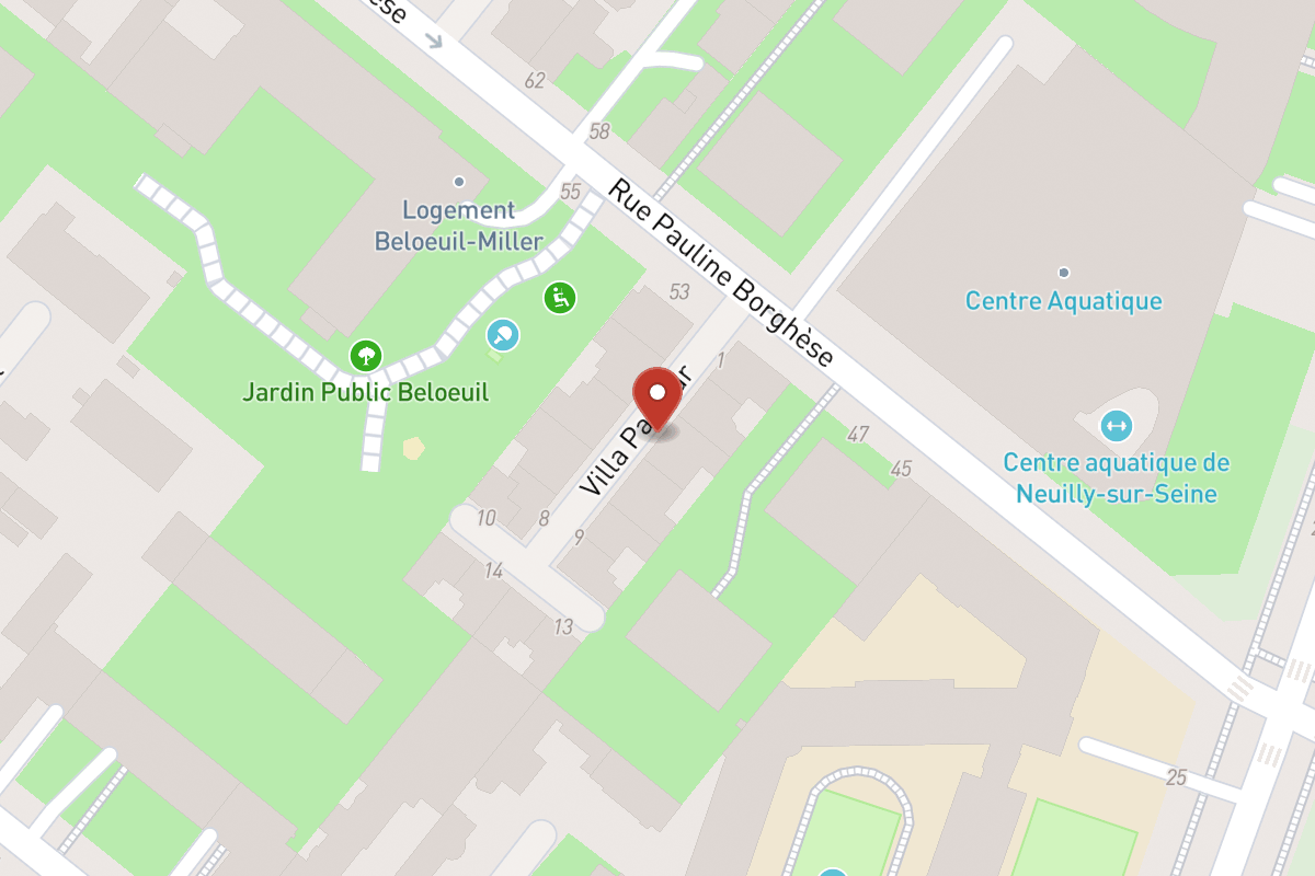 Plan de situation — 5 Villa Pasteur
