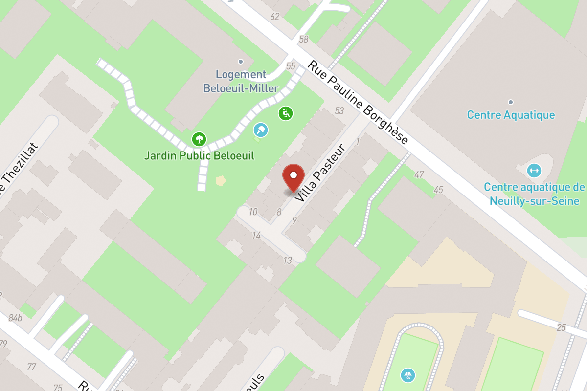 Plan de situation — 6 Villa Pasteur