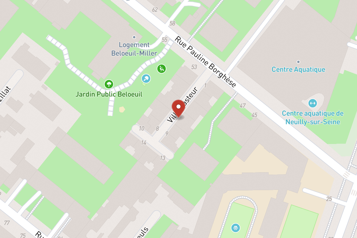 Plan de situation — 7 Villa Pasteur