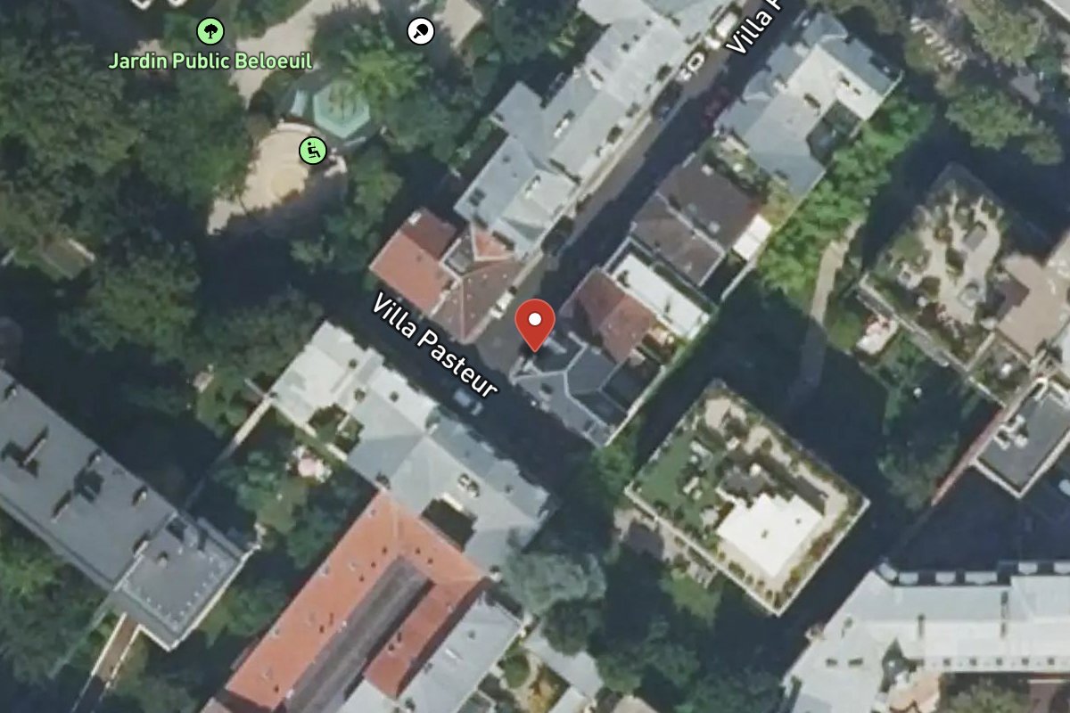 Vue satellite — 9BIS Villa Pasteur