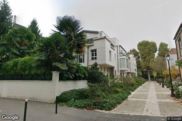 Vue Google Street View du 1 Allee des Impressionnistes
