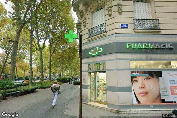 Vue Google Street View du 105 Avenue Achille Peretti