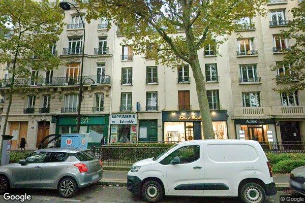 Vue Google Street View du 113 Avenue Achille Peretti