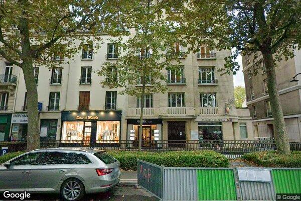 Vue Google Street View du 115 Avenue Achille Peretti