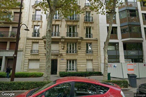 Vue Google Street View du 120 Avenue Achille Peretti