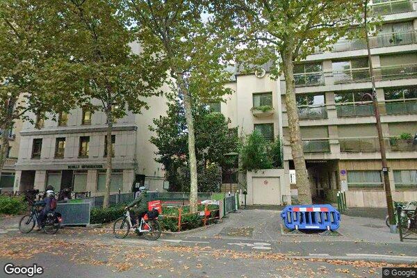 Vue Google Street View du 123 Avenue Achille Peretti