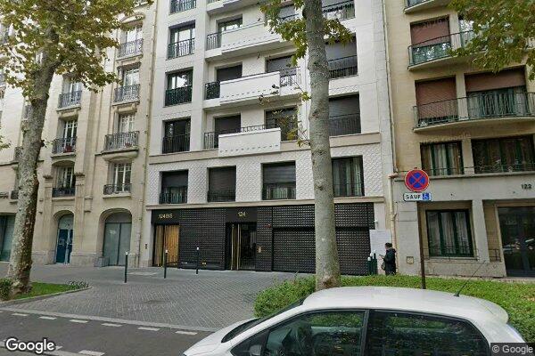 Vue Google Street View du 124 Avenue Achille Peretti