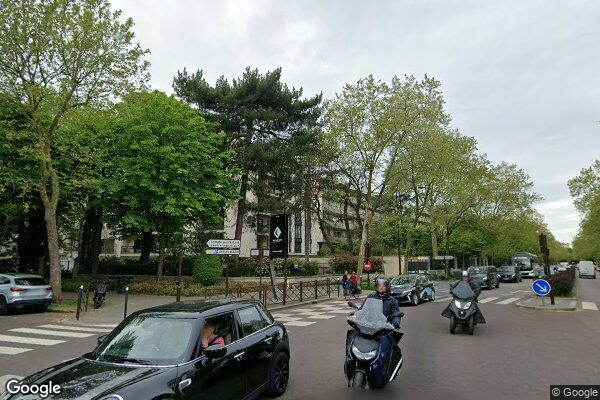Vue Google Street View du 101 Avenue Bineau