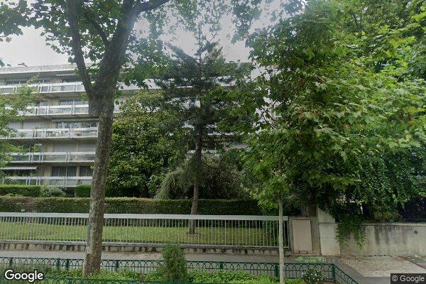 Vue Google Street View du 108 Avenue Bineau