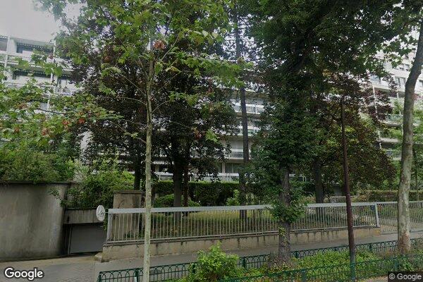 Vue Google Street View du 112 Avenue Bineau