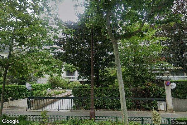 Vue Google Street View du 116 Avenue Bineau