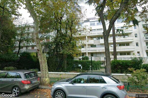 Vue Google Street View du 117 Avenue Bineau