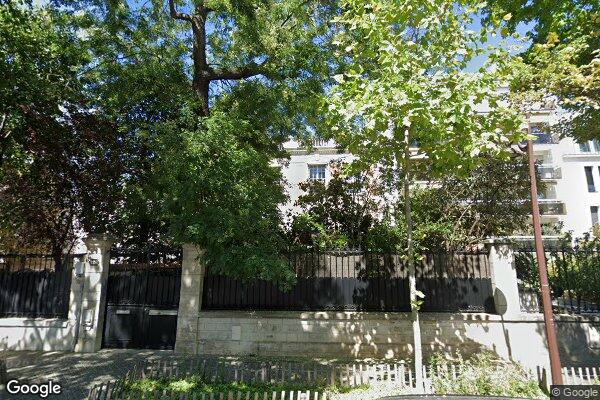 Vue Google Street View du 126 Avenue Bineau