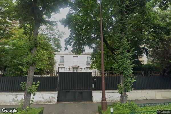 Vue Google Street View du 128 Avenue Bineau