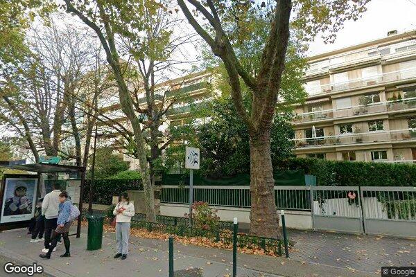 Vue Google Street View du 136 Avenue Bineau