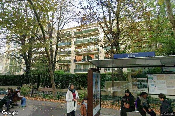 Vue Google Street View du 138 Avenue Bineau