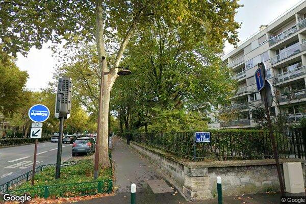Vue Google Street View du 143 Avenue Bineau