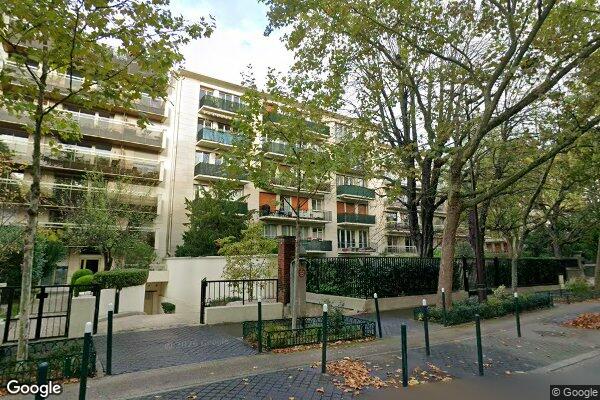 Vue Google Street View du 144 Avenue Bineau