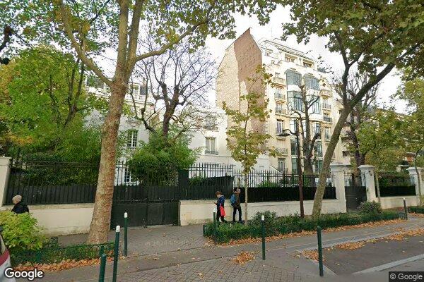 Vue Google Street View du 152 Avenue Bineau