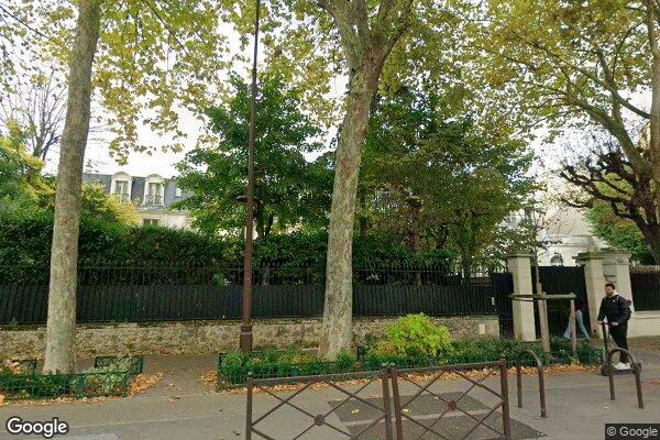 Vue Google Street View du 156 Avenue Bineau
