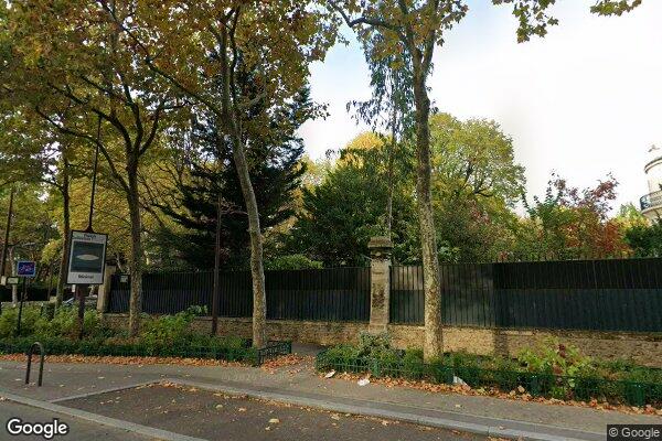 Vue Google Street View du 160 Avenue Bineau