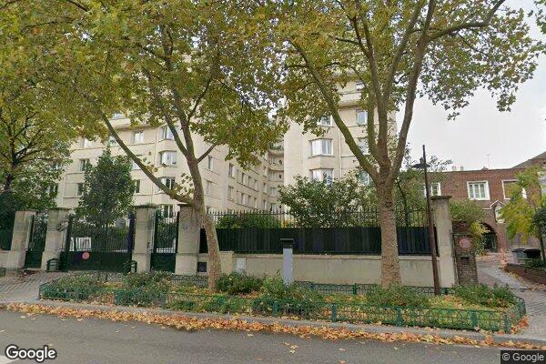 Vue Google Street View du 165 Avenue Bineau