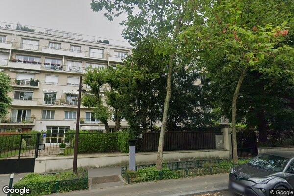 Vue Google Street View du 172 Avenue Bineau