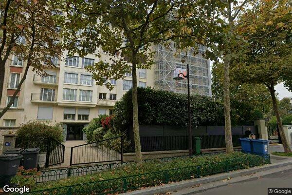 Vue Google Street View du 187 Avenue Bineau