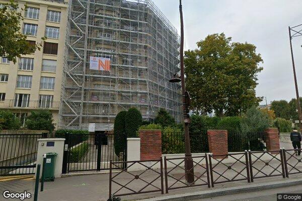 Vue Google Street View du 189 Avenue Bineau