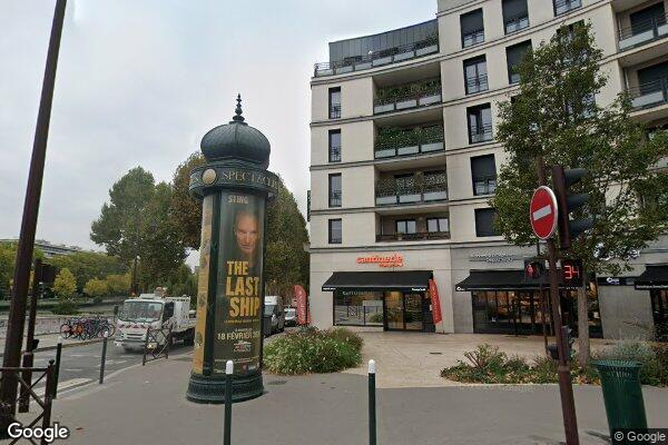 Vue Google Street View du 191 Avenue Bineau