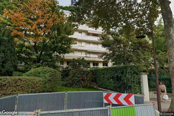 Vue Google Street View du 196 Avenue Bineau