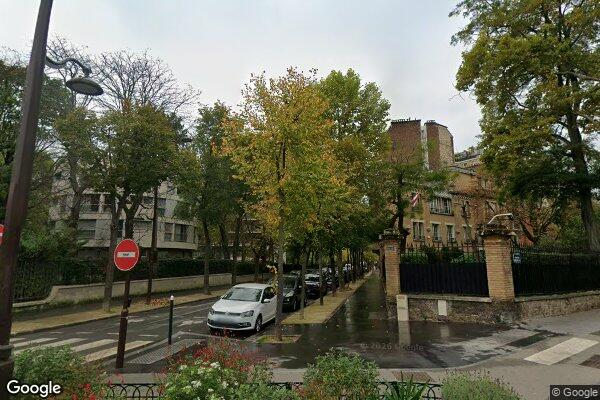 Vue Google Street View du 51 Avenue Bineau