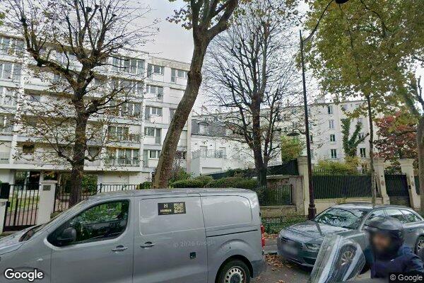 Vue Google Street View du 56 Avenue Bineau