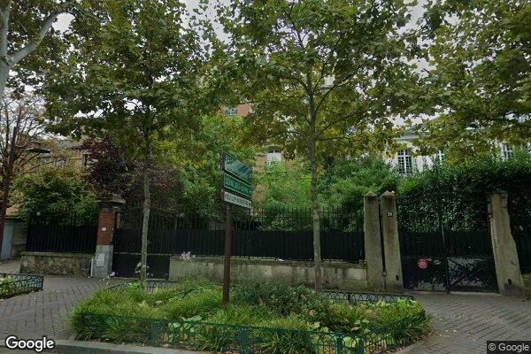 Vue Google Street View du 57 Avenue Bineau