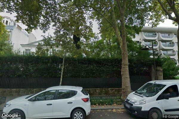 Vue Google Street View du 59 Avenue Bineau