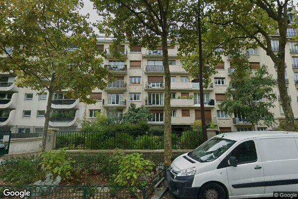 Vue Google Street View du 65 Avenue Bineau