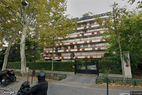 Vue Google Street View du 66 Avenue Bineau