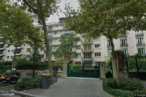 Vue Google Street View du 67 Avenue Bineau
