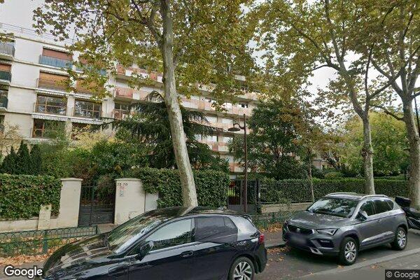 Vue Google Street View du 68 Avenue Bineau