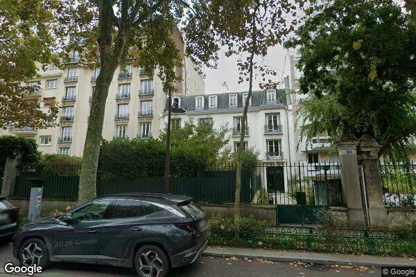 Vue Google Street View du 71 Avenue Bineau
