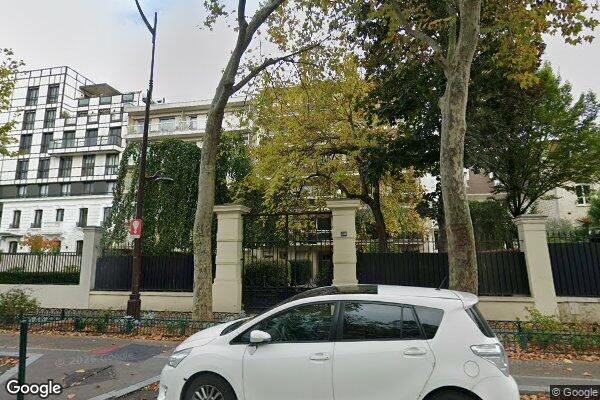 Vue Google Street View du 80 Avenue Bineau