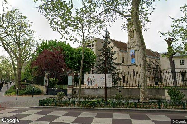 Vue Google Street View du 81 Avenue Bineau