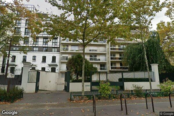 Vue Google Street View du 82 Avenue Bineau