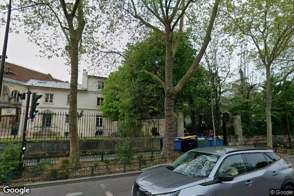 Vue Google Street View du 83 Avenue Bineau