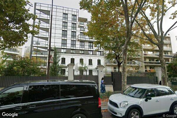 Vue Google Street View du 86 Avenue Bineau