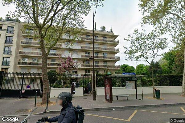 Vue Google Street View du 97 Avenue Bineau
