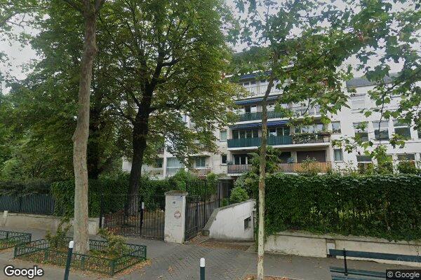 Vue Google Street View du 98 Avenue Bineau