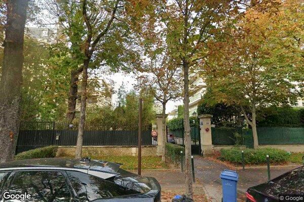 Vue Google Street View du 1 Avenue Céline