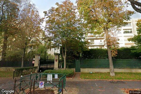 Vue Google Street View du 2 Avenue Céline
