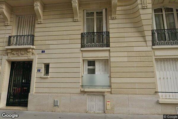 Vue Google Street View du 3 Avenue Céline